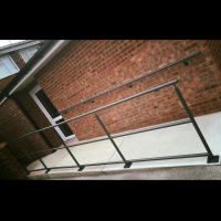 Tubular hand rail